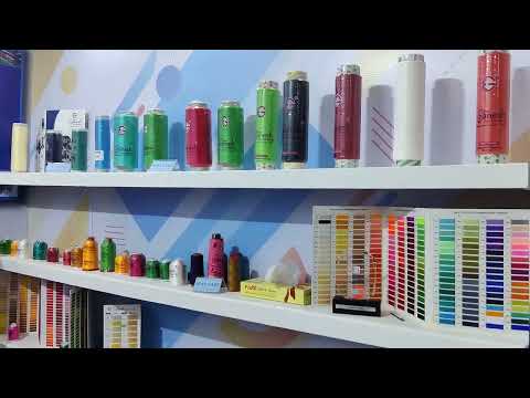 Dark Red Copper Flora Zari Thread