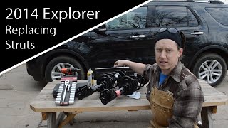 Strut Replacement - 2014 Ford Explorer - Fixing old struts and loud suspension noises