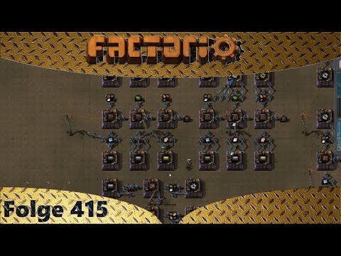 Factorio - Seablock - Noch ein paar kleine Fabriken für Gebäude - Let's Play 415 - Deutsch - German