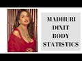 Madhuri Dixit Height Weight Bra Size Body Statistics Hair Eye Color