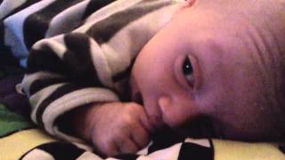 Silas eats his hand