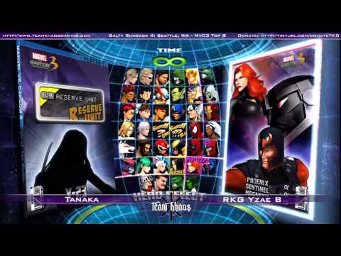 Salty Runback 4 MvC3 Singles Top 8 - Tanaka vs RKG Yzae B - LQF2
