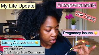 A Very Real and Open Life Update.....While cutting my Single Strand Knots