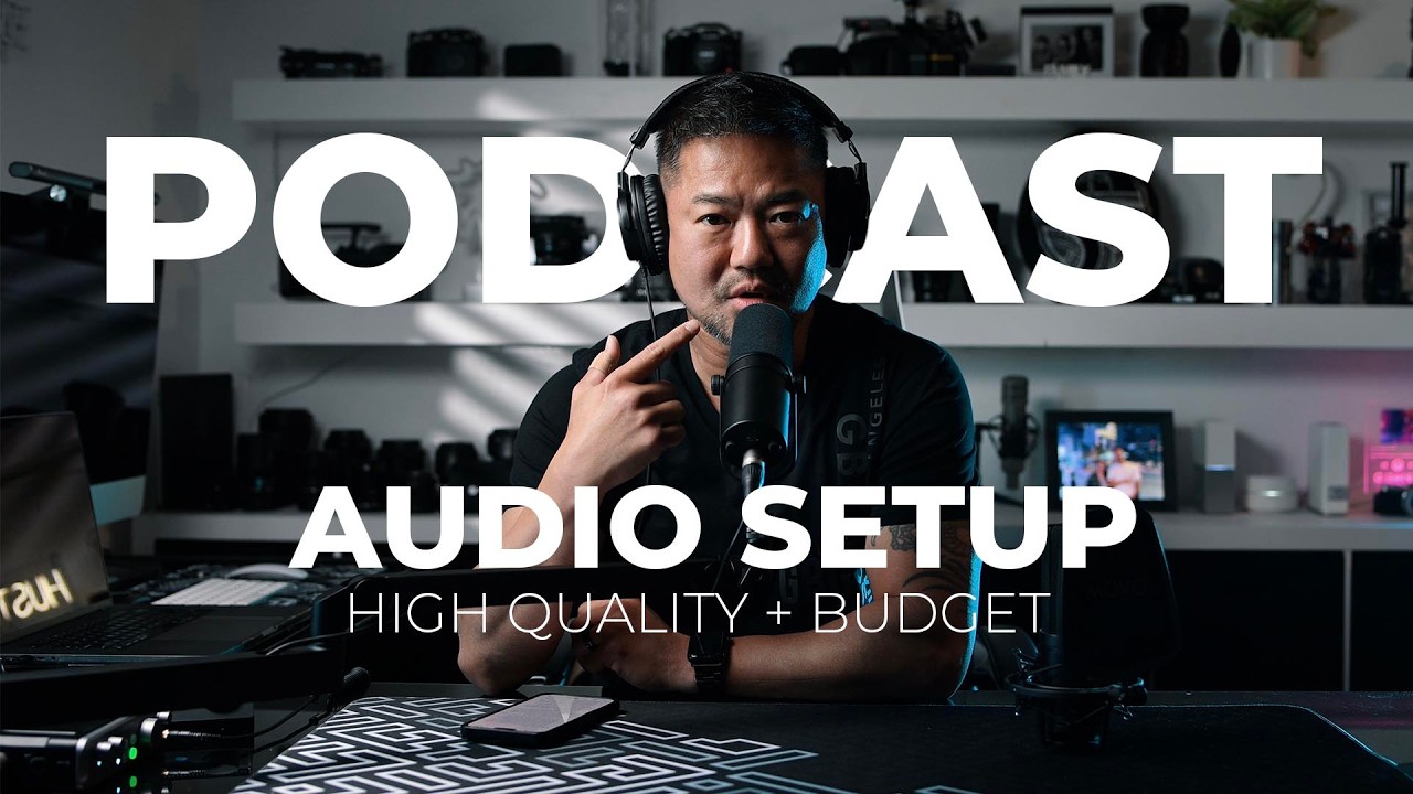 Boya Castmic P60 Mic, BY-AM4 & X1 Mixer, HP3 Headphones