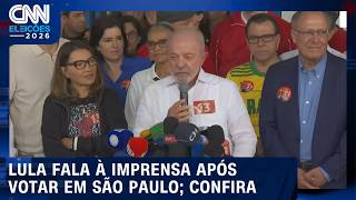 Vídeo: Lula agradece eleitores e diz que "nunca viu" segundo turno como esse; veja fala | CNN ELEIÇÕES