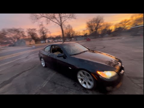 CarWash & Burnout - E92 335i BMW - Vlog 1