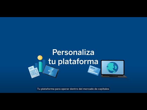 Personaliza BBVA Trader