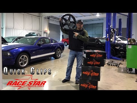 Quick Clips: Race Star Wheels in a large variety for your Mustang