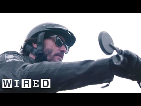 Inside Keanu Reeves' Custom Motorcycle Shop | WIRED