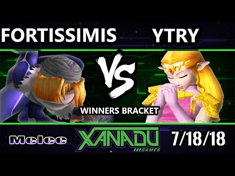S@X 259 SSBM - fortissimis (Sheik) Vs. YTRY (Zelda) - Smash Melee Winners Bracket
