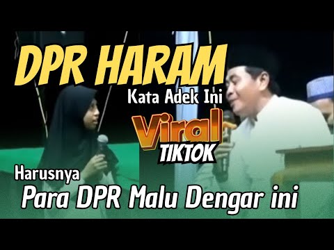 KH ANWAR ZAHID TERBARU | DPR SEHARUSNYA MALU DENGAR ANAK INI "  DPR HARAM "