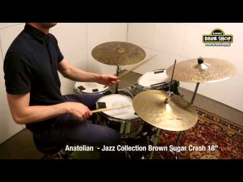 drumshop.pl  Anatolian Jazz Collection Brown Sugar Crash 18