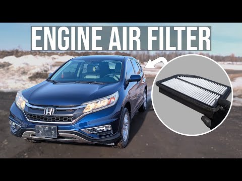 How to Replace Engine Air Filter - Honda CR-V (2012-2016)
