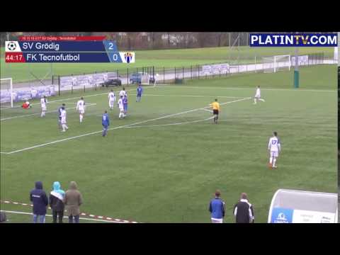 19.11.16 U17 SV Grödig - Tecnofutbol - Highlight  (1. Halbzeit / 44:19) am 19.11.2016 14:43