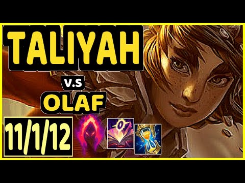 ONFLEEK (TALIYAH) vs OLAF - 11/1/12 KDA JUNGLE CHALLENGER GAMEPLAY - KR