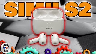 Baseus Simu S2 AirBuds White (NGS2-02) - відео 1