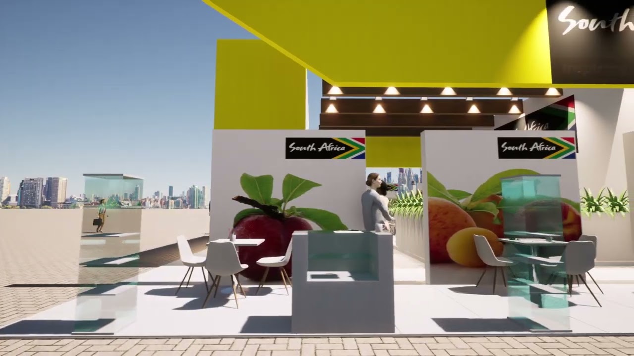 Video Stanport: stand a Fruit Logistica Sud Africa