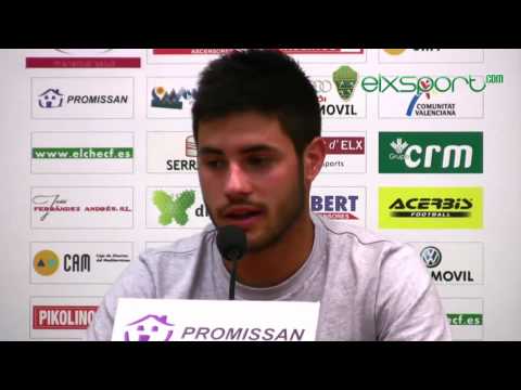 Elxsport.com: J.6 - SD Huesca - Elche CF - Rueda de prensa previa - Carles Gil