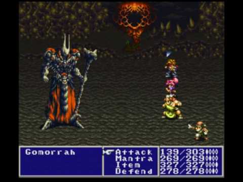 Treasure of the Rudras Sion scenario final boss: Gomorrah