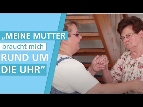 Christina Barnekow pflegt ihre Mutter mit Demenz