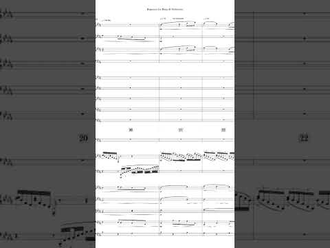 Romantic Harp Concerto in StaffPad Playback- #music #classicalmusic #harp #concerto #staffpad #short