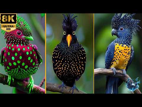 20 As Aves Mais Bonitas do Mundo – Um Espetáculo 🌈✨ #Aves #AvesBonitas #Natureza  #PássarosBonitos