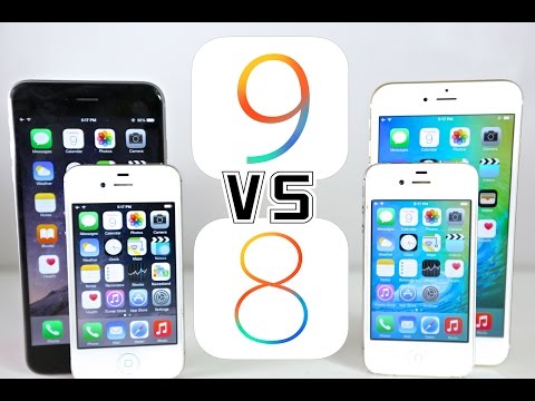 iOS 9 VS iOS 8 on iPhone 6, 5S, 5 & 4S - Which Is Faster?