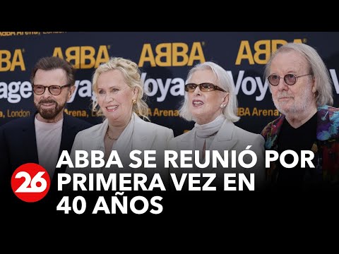 Video: Abba, juntos en público por primera vez 40 años después