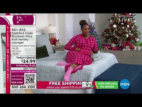HSN | Comfort Code by Cuddl Duds Gifts 12.15.2022 - 01 AM