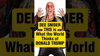 Dee Snider Talks Donald Trump Twisted Sister #rocknroll #classicrock #80s