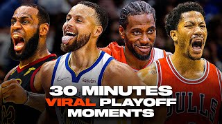 30 Minutes of the MOST VIRAL Playoff Moments in Recent Years 😱