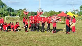 Perbarisan Rumah Merah, Sukan Sekolah tahun 2025. #Naga #🥇#♥️♥️♥️