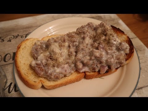 How to make S.O.S. aka creamed beef