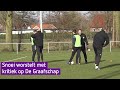 Snoei worstelt met kritiek op De Graafschap: 'Geen Calimero gedrag vertonen'