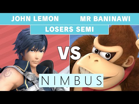 Nimbus 62 - John Lemon (Chrom) vs. CBG | Mr baninawi (Donkey Kong) Losers Semi - Smash Ultimate
