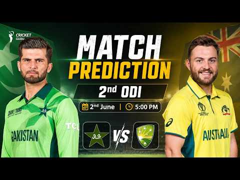 PAK vs AUS 2nd ODI Match Prediction - Who Will Win? Pitch Report, Playing 11
