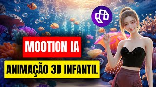 Como Criar Animação 3D para Crianças com Mootion IA | Melhor Gerador de Animações IA para Crianças