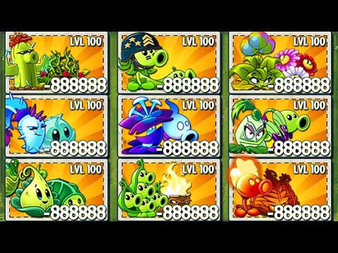 Tournament 16 Best Pair Team Plant Battlez - Who Will Win? - PvZ 2 Team Plant Vs Team Plant
