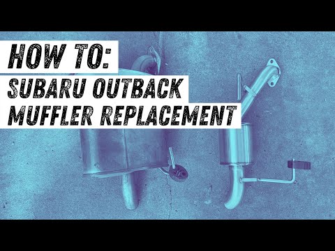 How to install a Nameless Performance 5" muffler on 2016 Subaru Outback