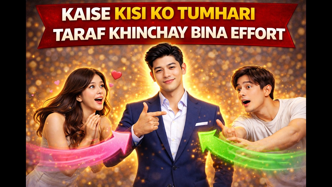 Kaise kisi ko tumhari taraf khinchay bina effort?