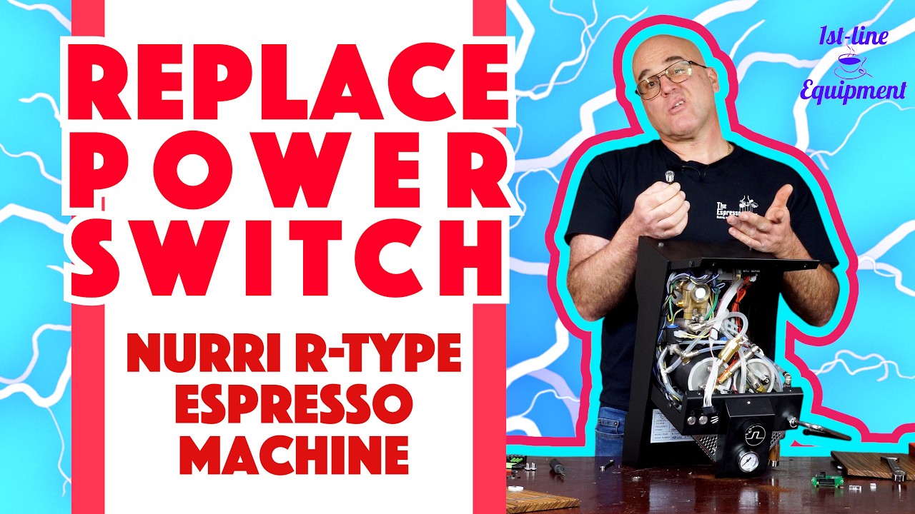 Nurri R-Type Espresso Machine: Replace Power Switch