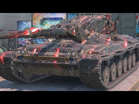 Concept 1B - 1st Class Mastery, 4.6 K Damage, Tense Ending, Rating Mode, Fort Despair - WoT Blitz