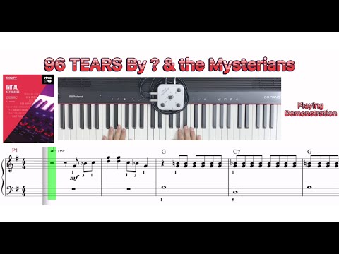 Trinity Rock & Pop Keyboards Initial - 96 Tears (Demo & Exam Backing) Notes Video