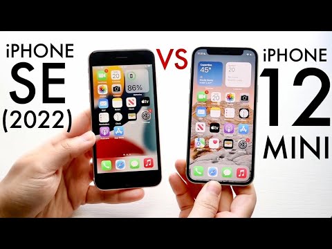 iPhone 12 Mini Vs iPhone SE (2022) In 2024! (Comparison) (Review)