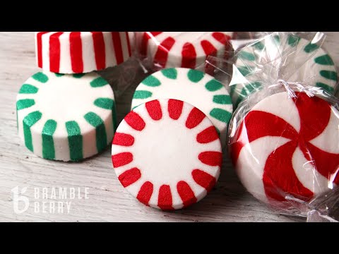 Peppermint Candy Bath Bomb Project