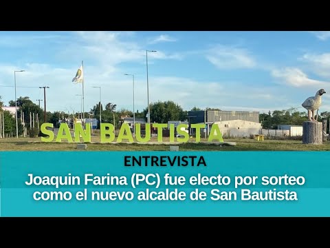 Ganó por sorteo y destacó que en su municipio no hay desempleo: Quién es el alcalde de San Bautista