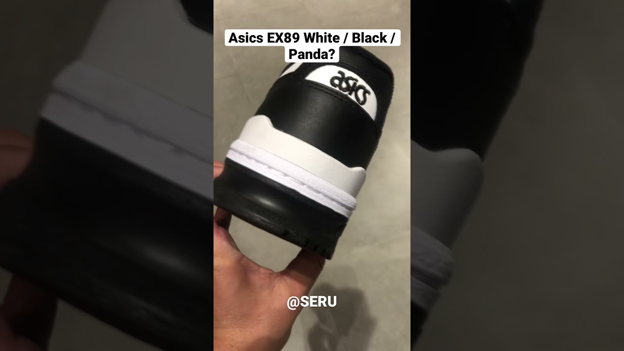 Nike Dunk Panda too common?  It time for Asics Panda #shorts #asics #panda #whiteblack #dunkpanda