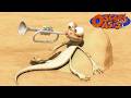 Oscar Enjoying To Play The Trumpet Oscar S Oasis Kids Cartoons