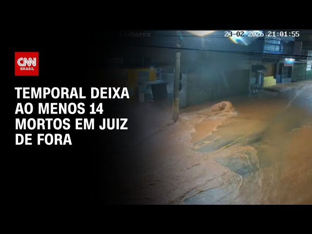 Chuvas em Juiz de Fora: Prefeitura confirma ao menos 14 mortes | CNN NOVO DIA