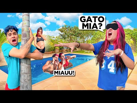 DESAFIO DO GATO MIA EXTREMO *nos machucamos?